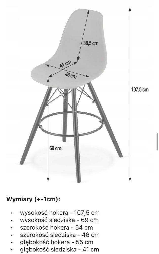 Kresło do wyspy barowe