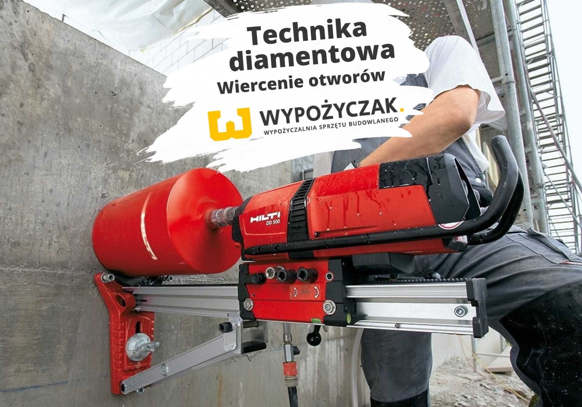 Wiercenie, odwierty, cięcie, wycinanie otworów w betonie, asfalcie itp