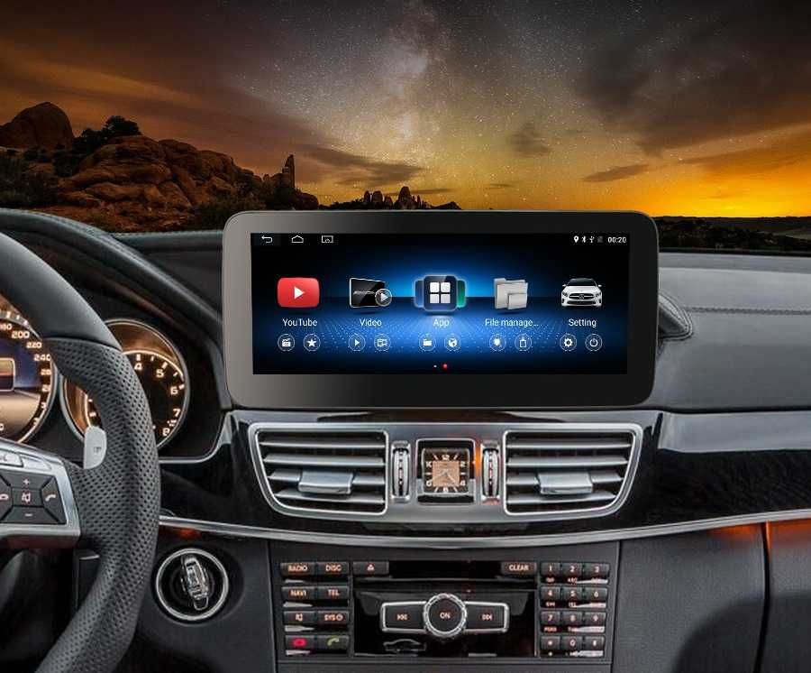 CarPlay Android Radio USB GPS WiFi 4G MP3 MP4 Mercedes E W212 NTG4.0