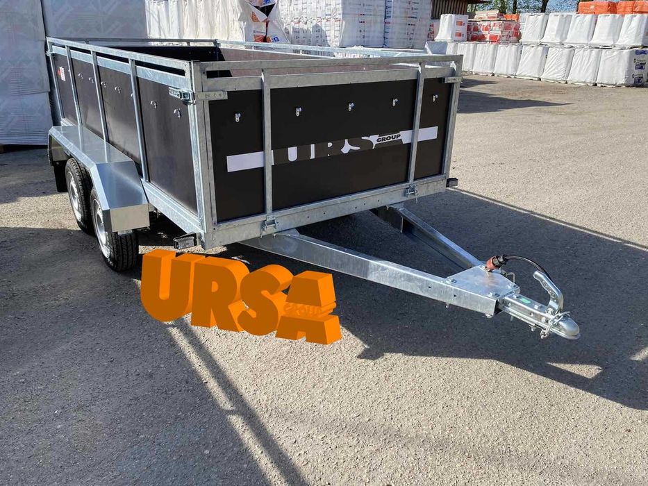 Прицеп двухосный. 2500х1500. Борт 700 мм.