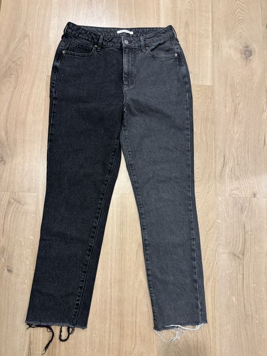 Mom jeans czarno-szare rozm 28 Pacsun