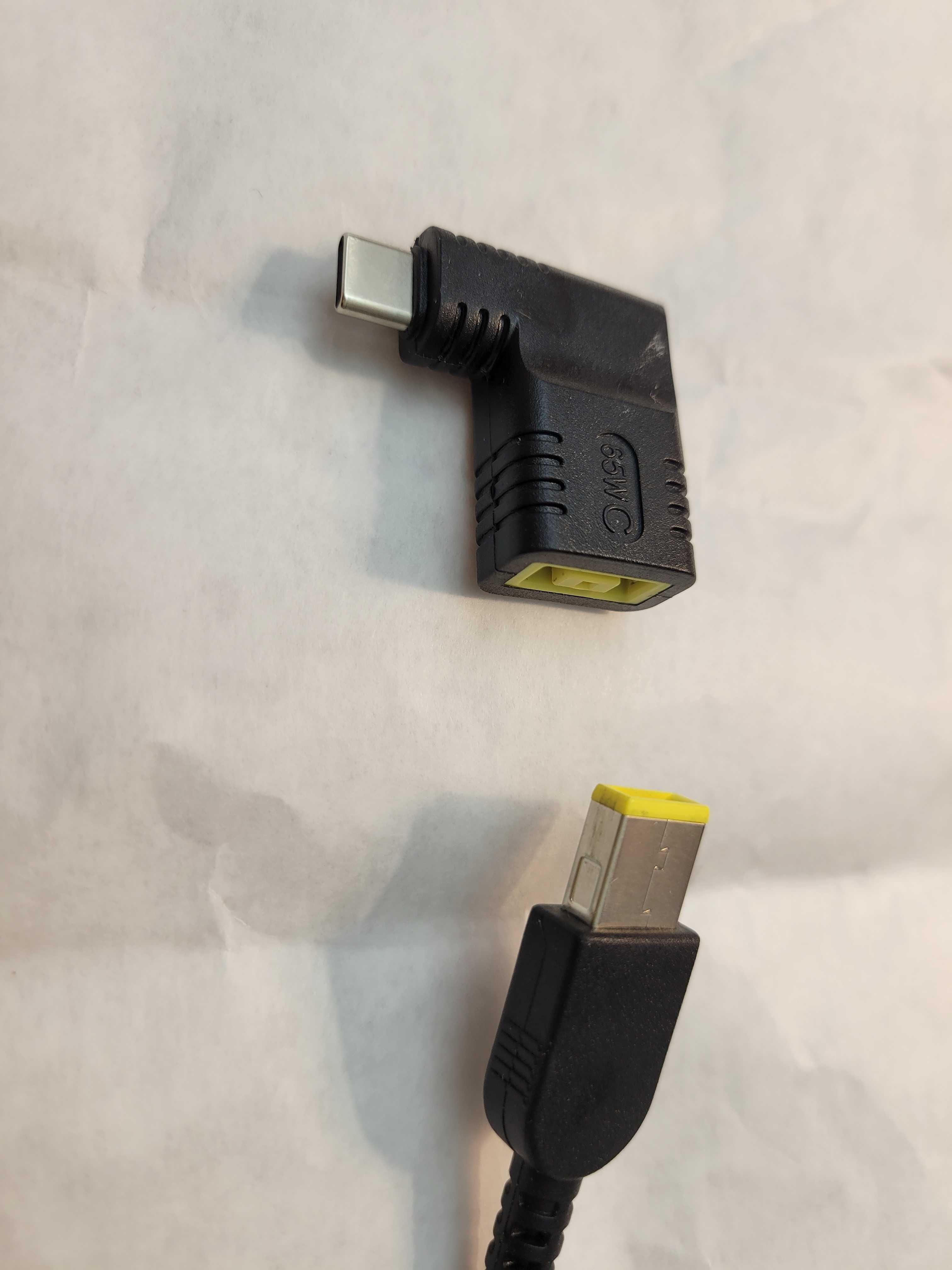 Переходник Type C PD 65W square USB Lenovo адаптер конвертер
