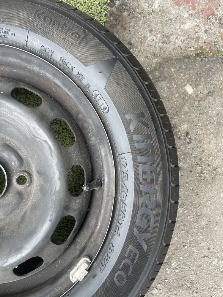 Диски 4/100 шини 175/65/14 Hankook