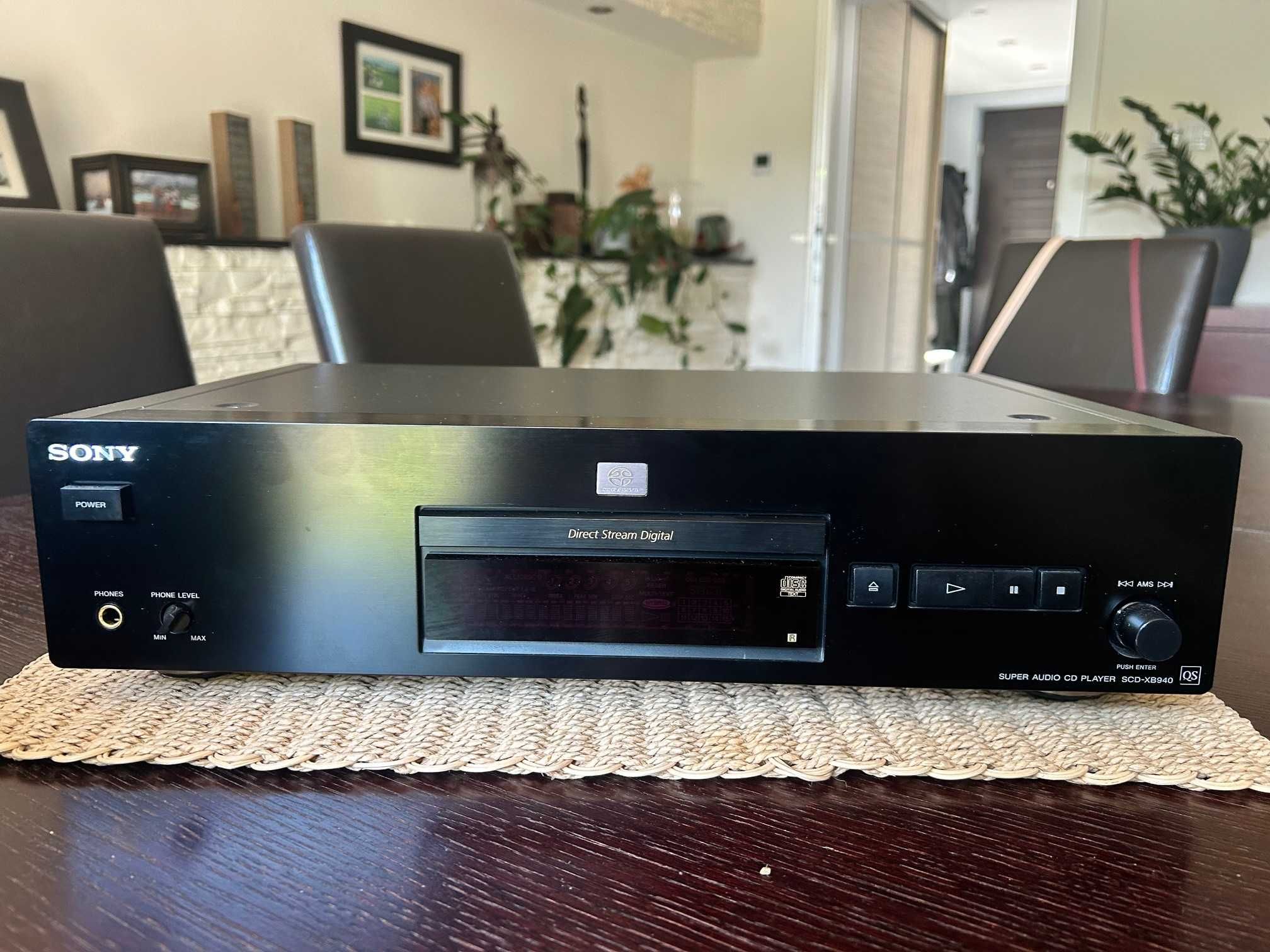 odtwarzacz CD SACD SONY SCD-XB940 QS do naprawy