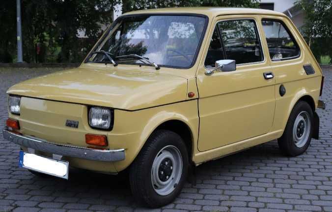 SYRENA Fiat 125 Fiat 126 Lusterko lusterka zewnętrzne - 2 szt KOMPLET