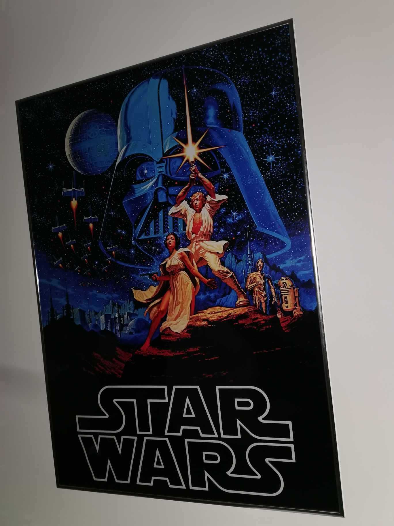 Poster Star Wars Emoldurado