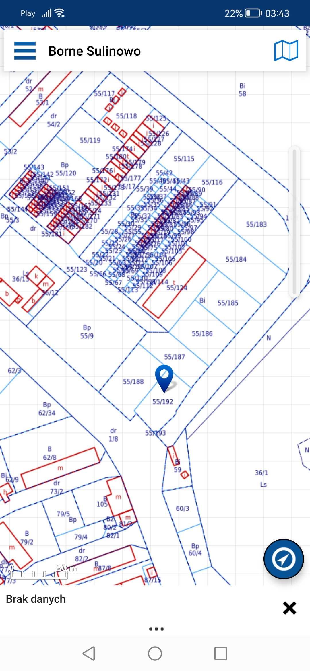 Atrakcyjna działka budowlana centrum jezioro Borne Sulinowo 1500m2