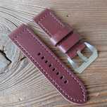 Pasek do zegarka 26 mm handmade skóra ręcznie robiony