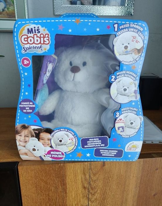 Interaktywny Miś Cobiś śpioszek.