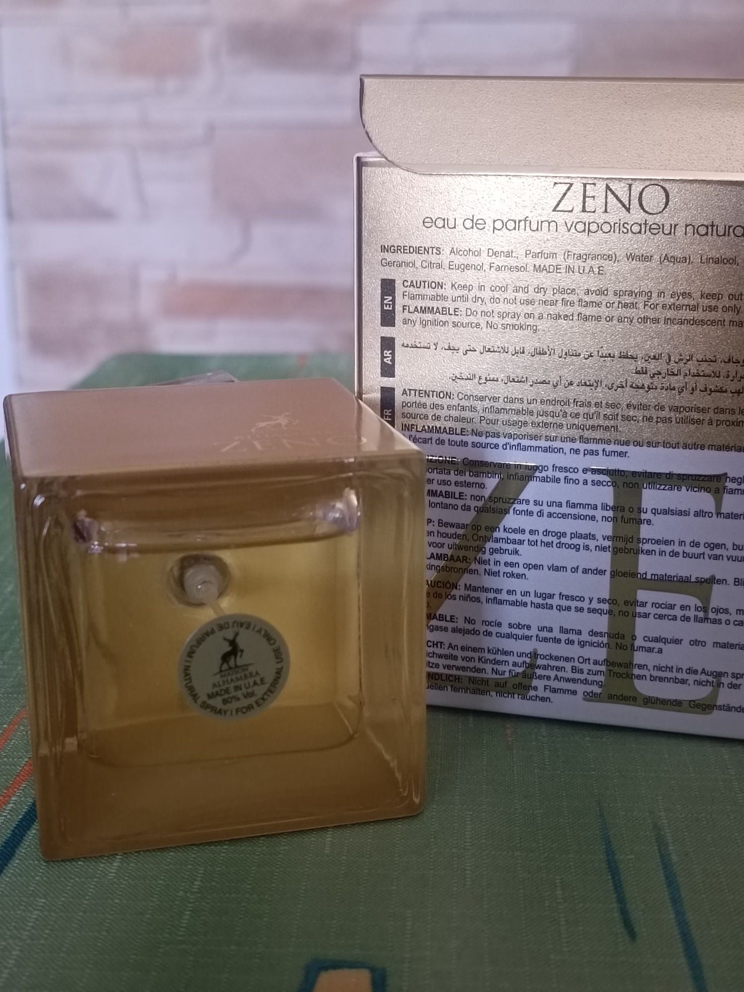 NAJTANIEJ!!! Maison Alhambra ZENO 100ml