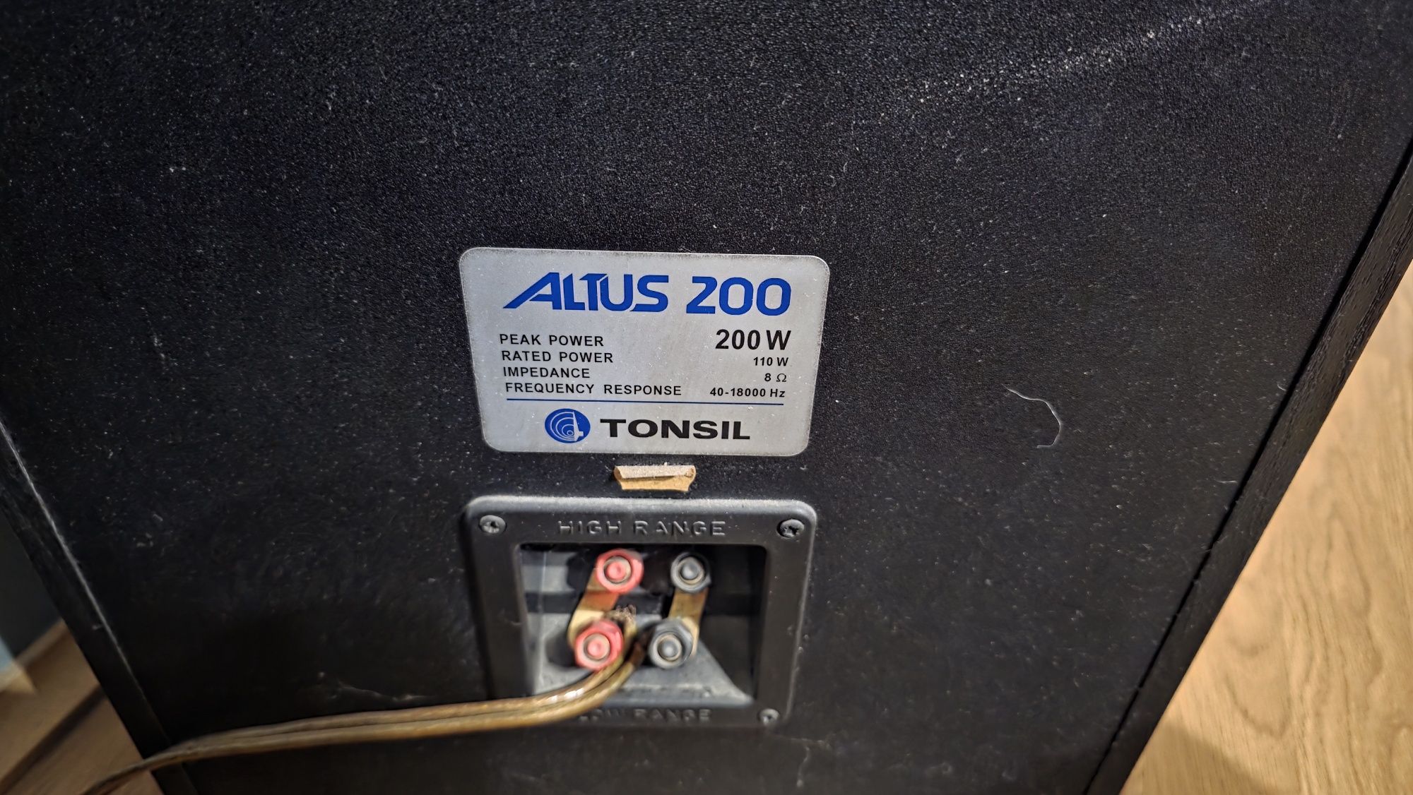Wieża Technics 4 części + dwie kolumny Tonsil Altus 200 W