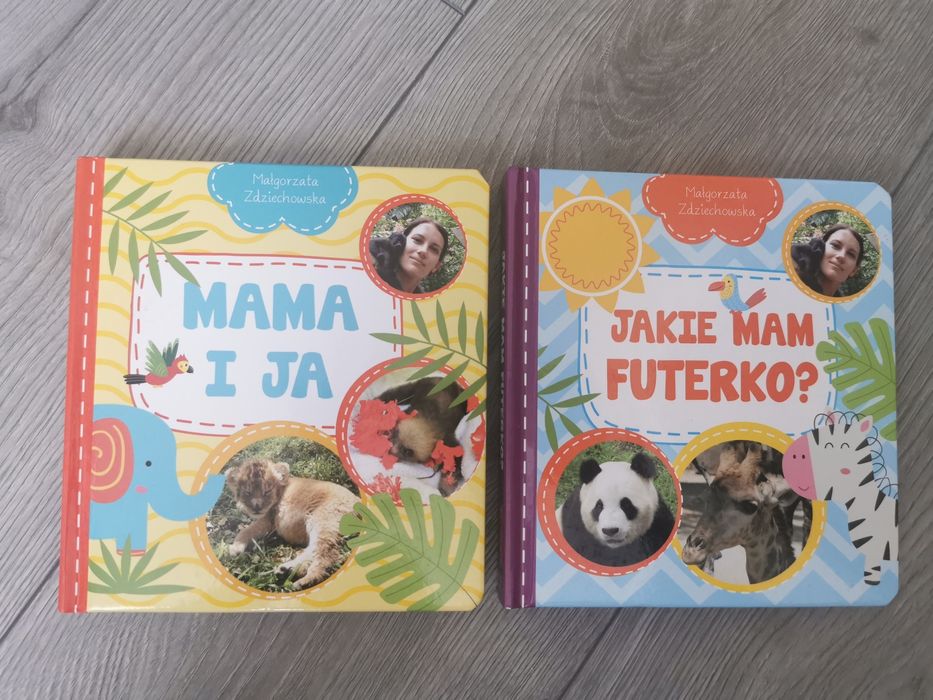 Książeczki Mama i ja oraz Jakie mam futerko?