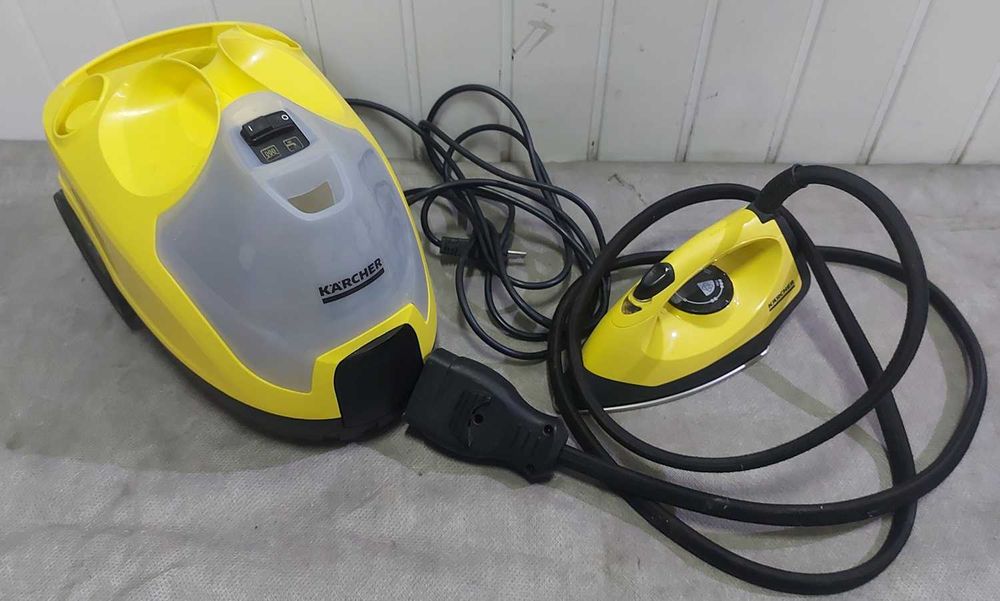 parownica przelewowa Karcher SC4 + żelazko