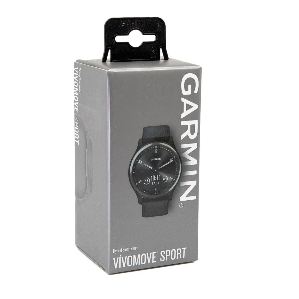 Топ! Нові! Смарт - годинник Garmin Vivomove Sport Black 010-02566-00