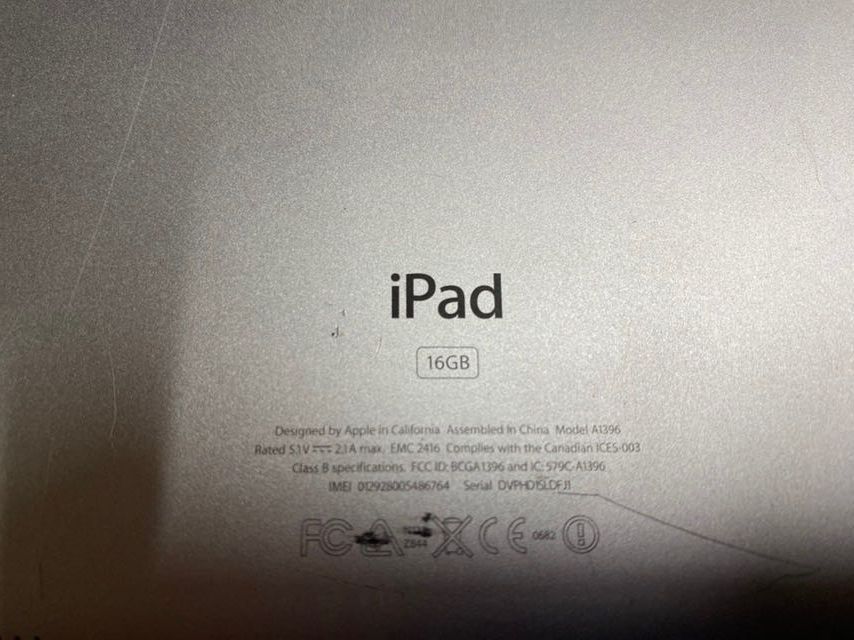 Apple iPad 2, 2шт (А1395, А1396)