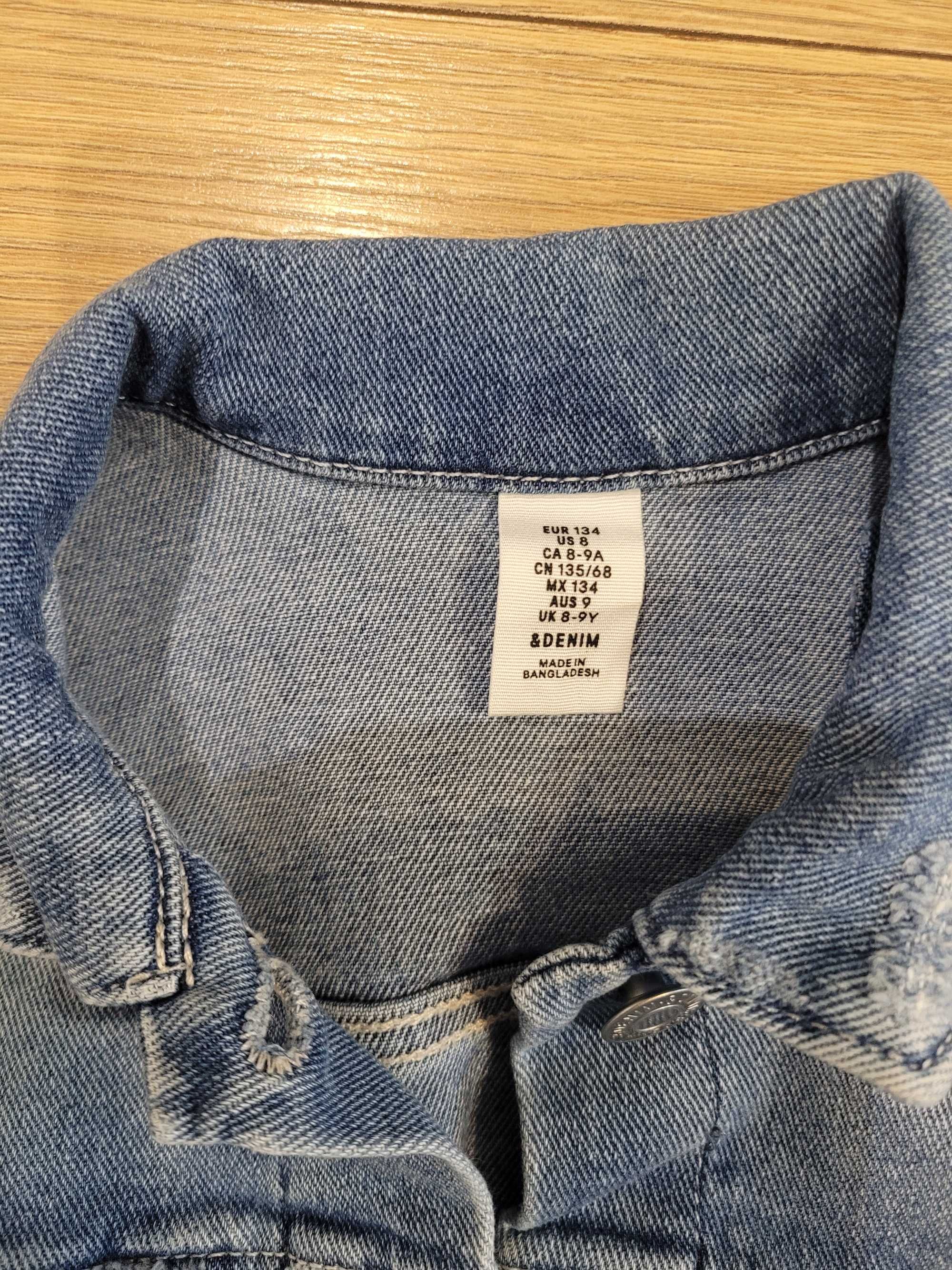 Kurtka jeansowa H&M roz. 134