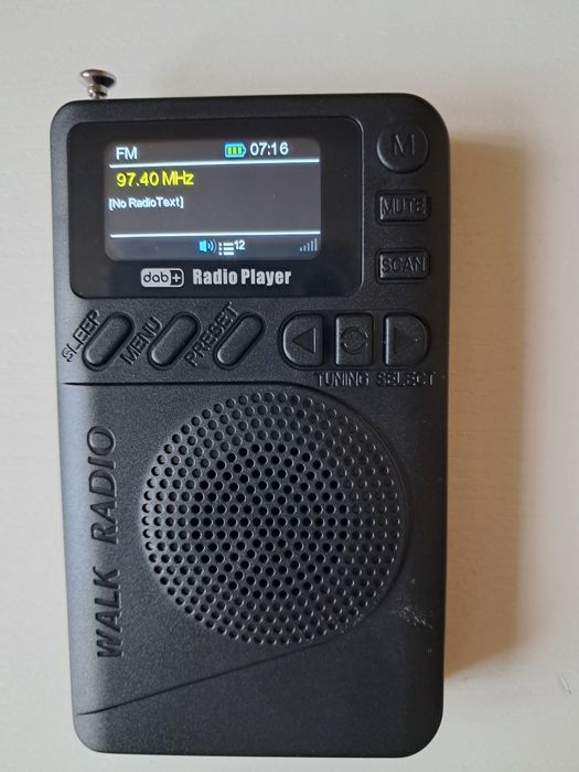 Radio mini z akumulatorem FM- DAB