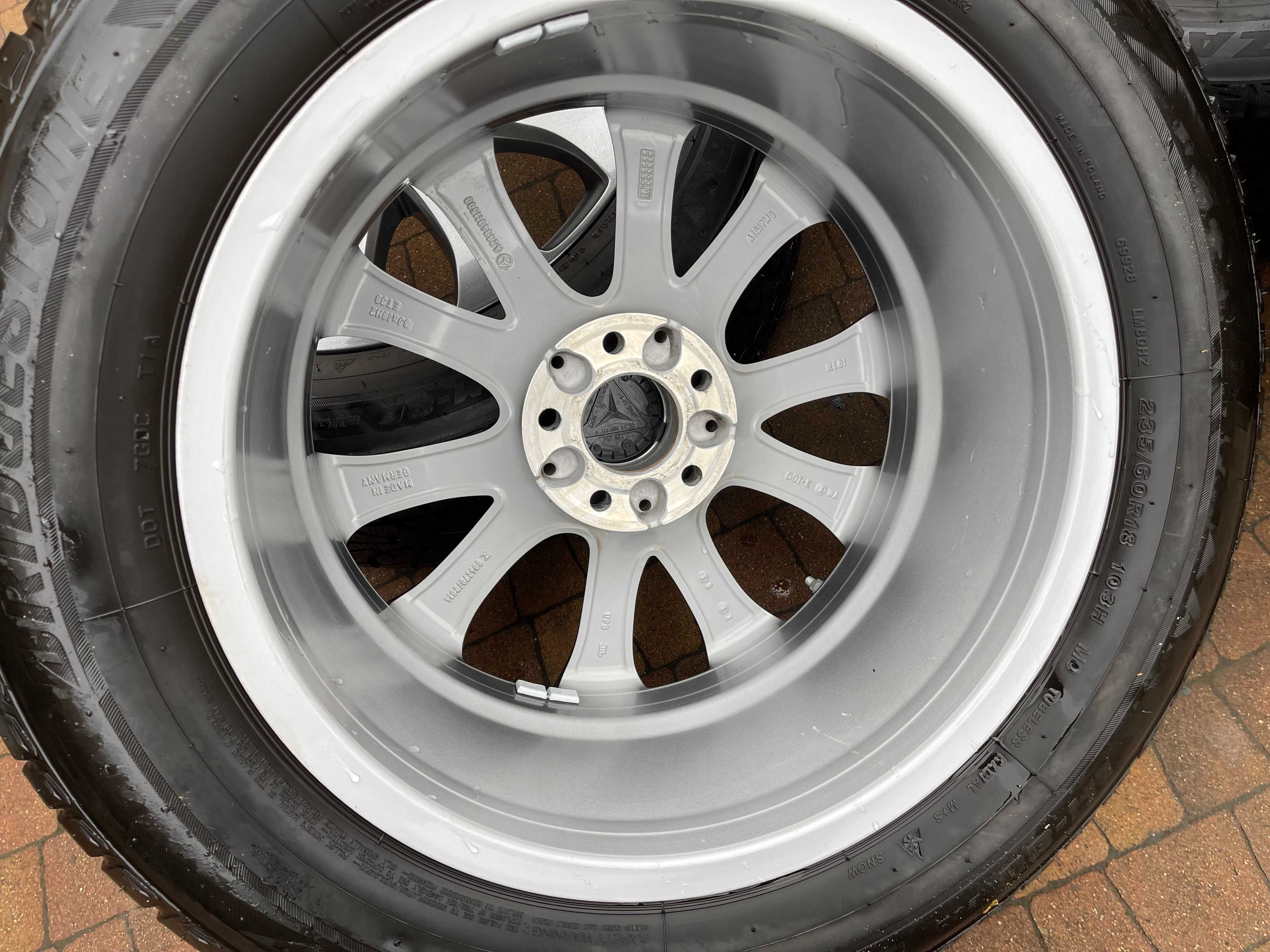 3700. Koła letnie Mercedes GLC oryginalne 5x112 ET38 235/60/18 2022/23
