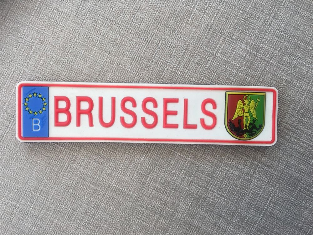 Magnes na lodówkę Brussels Bruksela Belgia