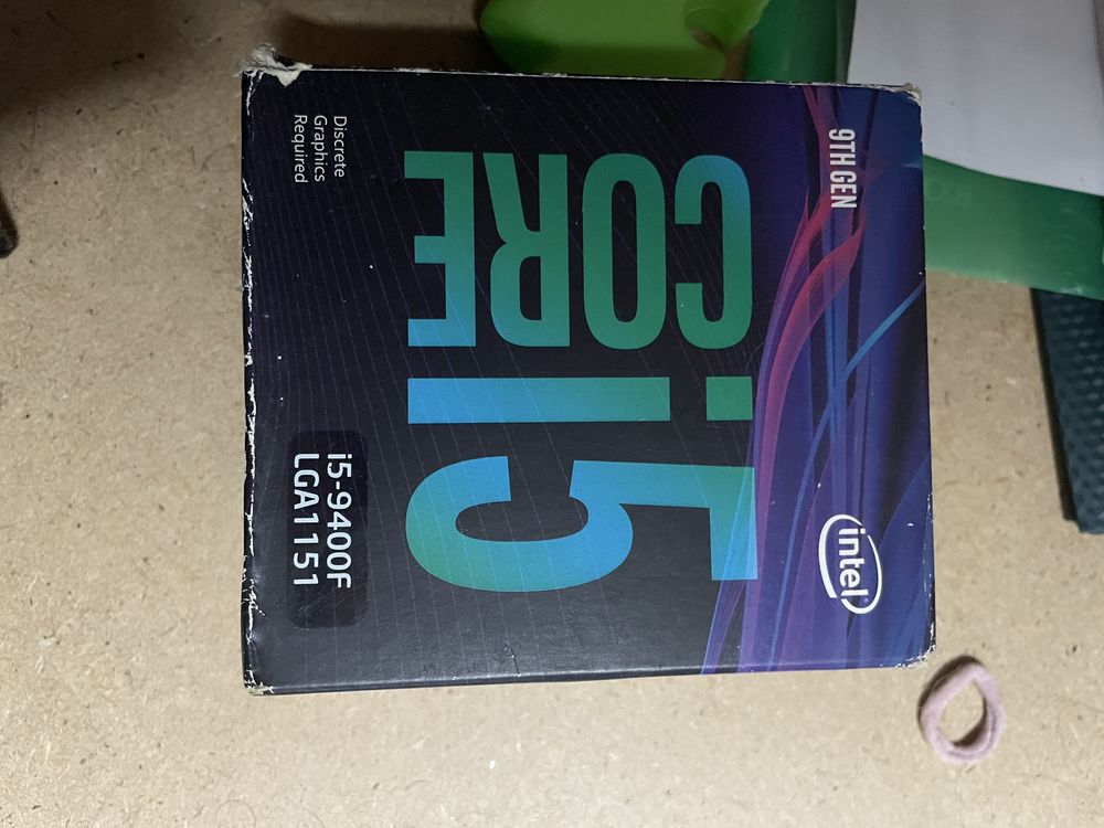 Intel core I5 9400f box