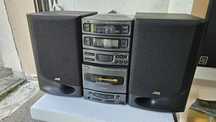 Mikro wieża JVC  UX-A4 wzmacniacz radio CD  magnetofon pilot vintage