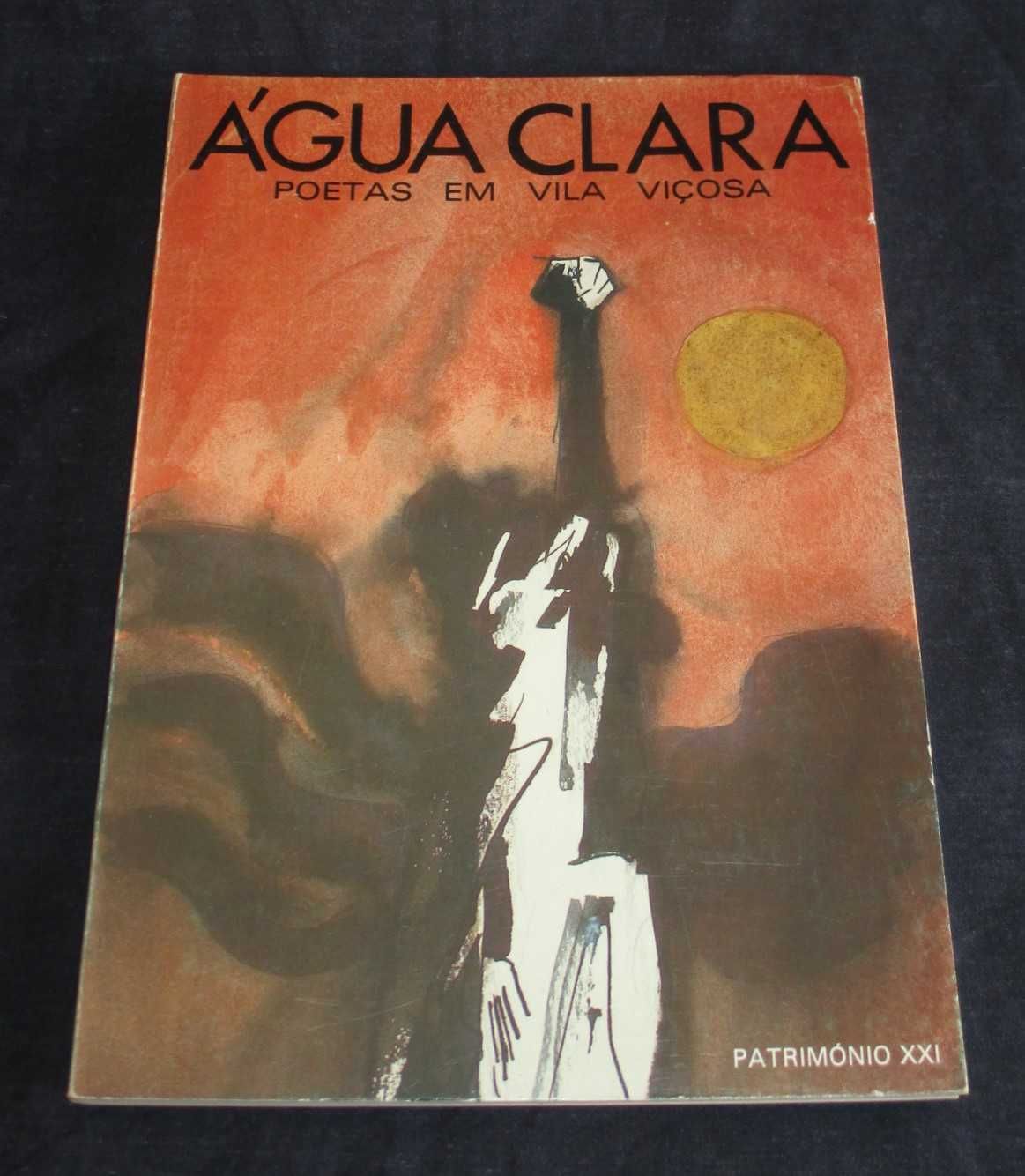 Livro Água Clara Poetas em Vila Viçosa