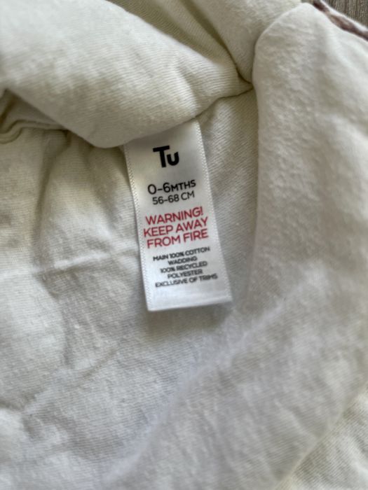 Спальний мішок конверт для сну у квіти tu