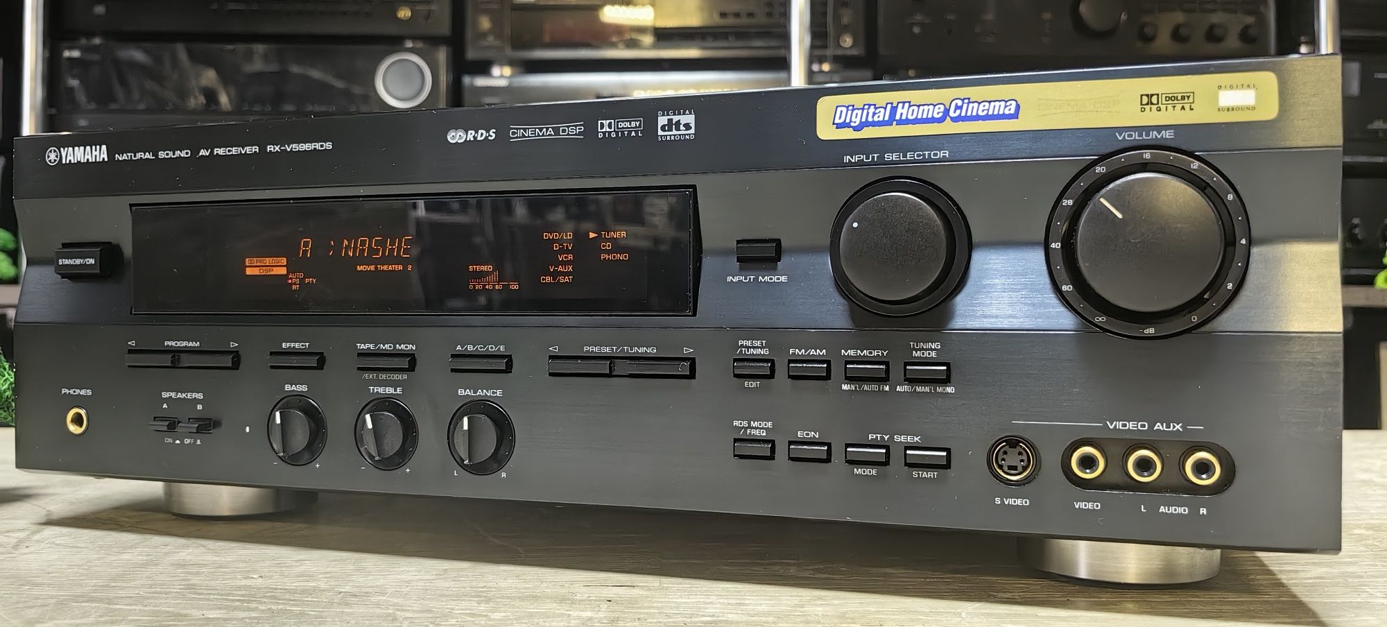 Ресивер Yamaha RX-V596/ Optical /4Ω