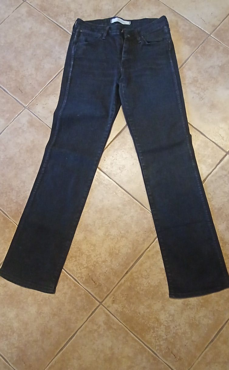 Jeansy spodnie wrangler czarne