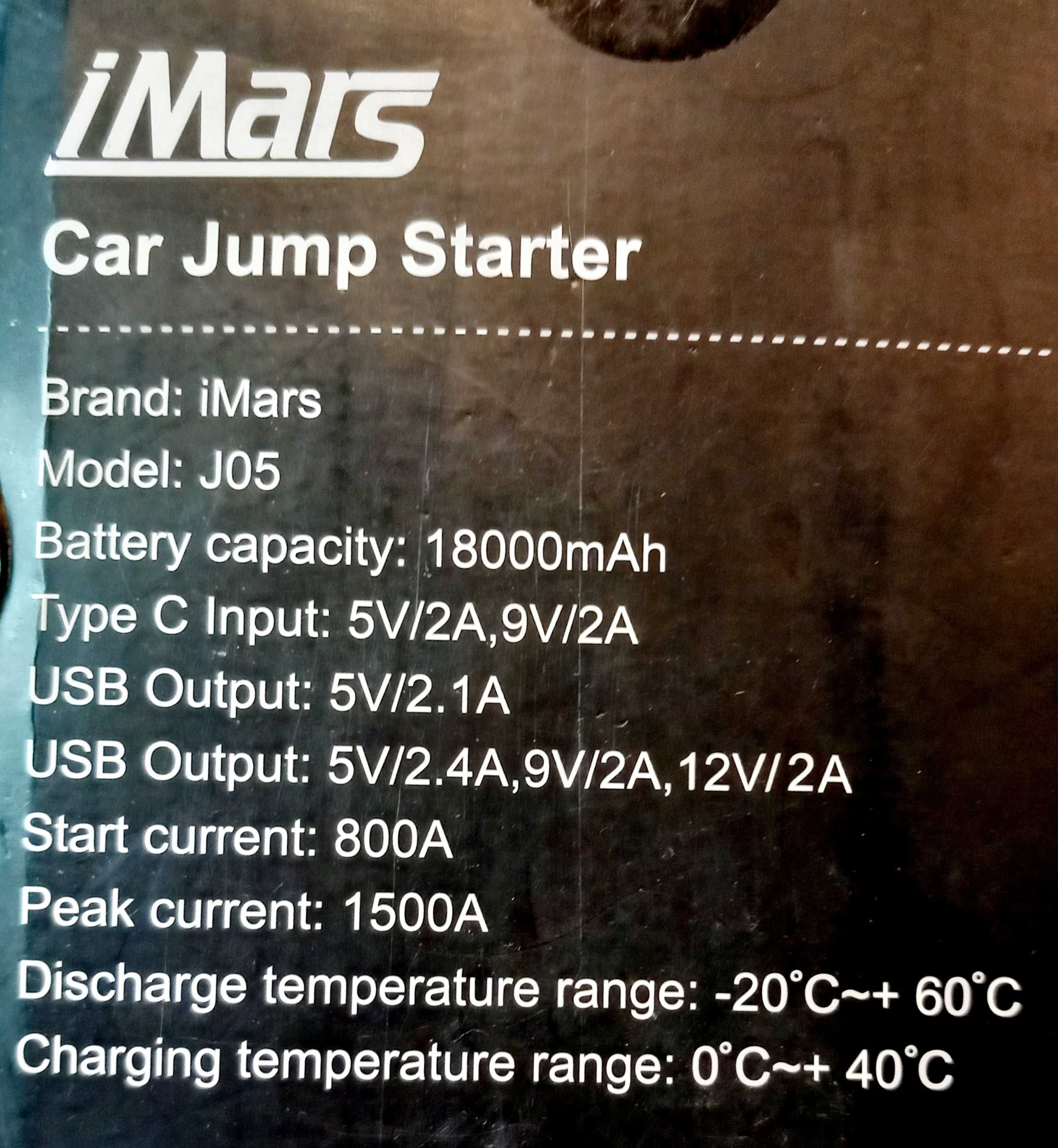 Starter do akumulatorów IMARS J5 471/24/HUT