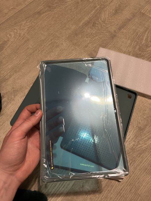Чехол на Samsung Galaxy Tab A7, Suritch Full Body Basic, зелений