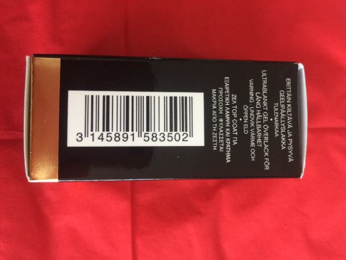 CHANEL longwear top coat, 13 ml