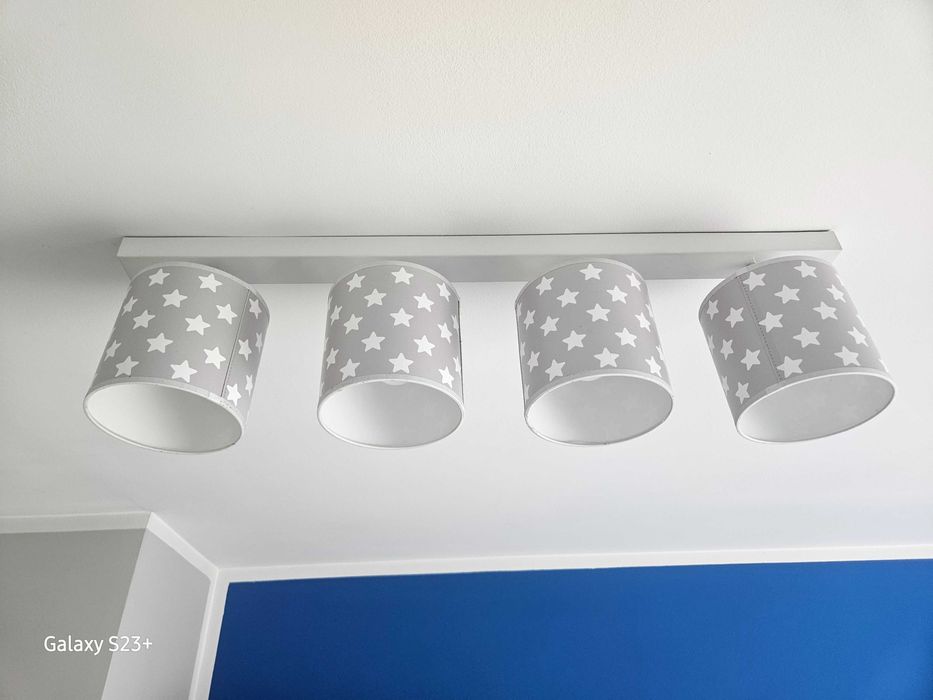Lampa sufitowa gwiazdki