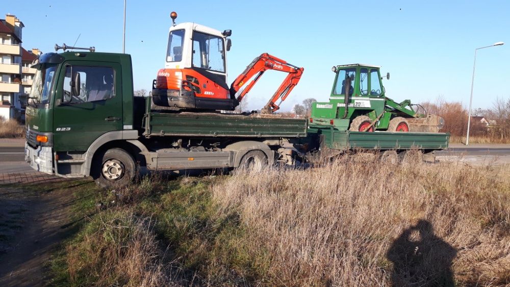 usługi minikoparką 3 i 8 ton, ładowarką ,wywrotką 7 i 20 ton ,szamba