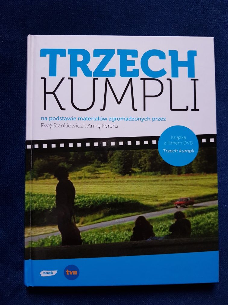 Książka "Trzech kumpli" z płytą