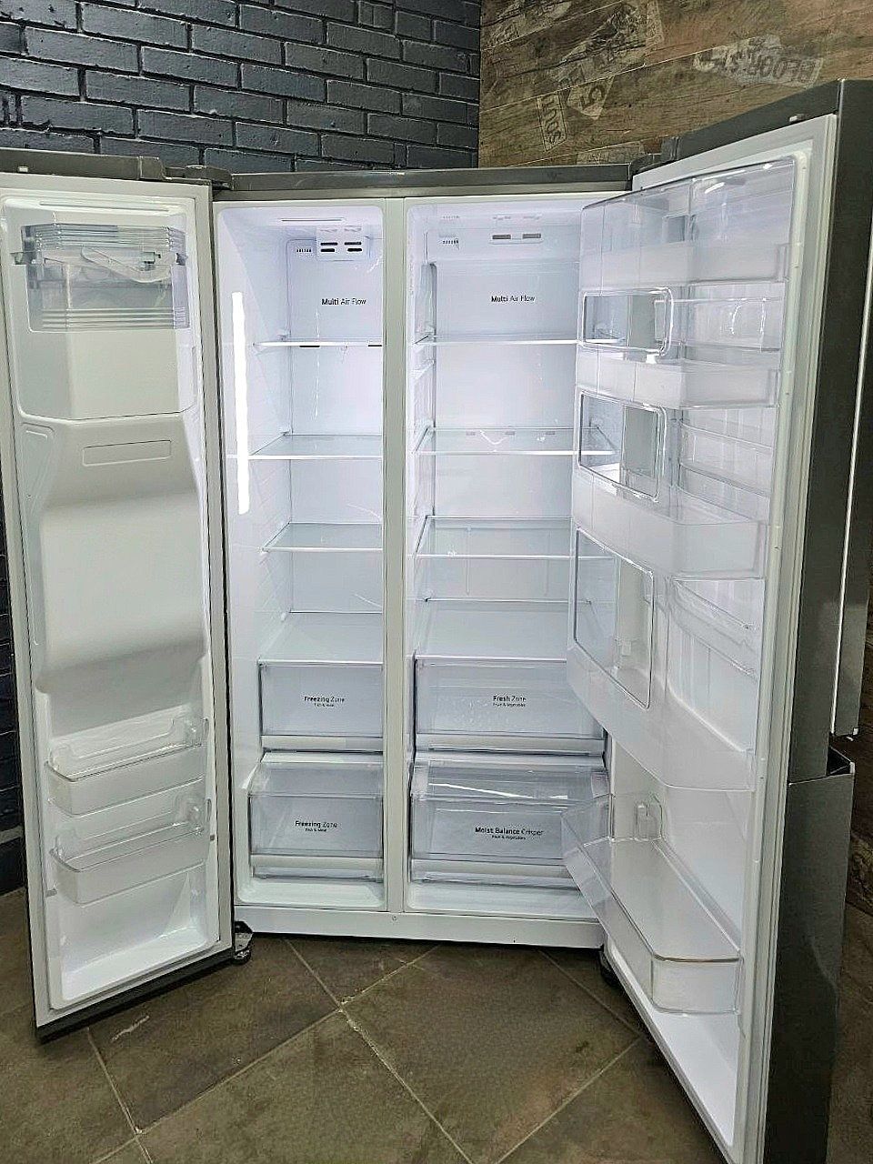 Холодильник Side-by-Side LG GSJV31DSXF, NoFrost, великий вибір техніки