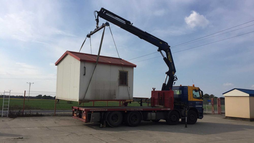 Transport HDS, Max Udźwig 16t, Zasięg 30m , Usługi HDS , Wrocław