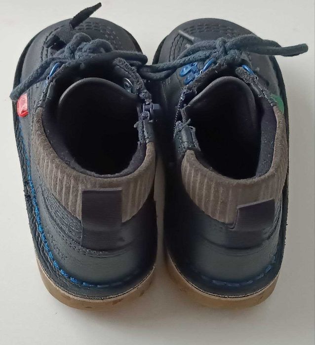 ШКІРА! Високі дитячі кросівки, хайтопи, ботинки Kickers (Франція) 29р