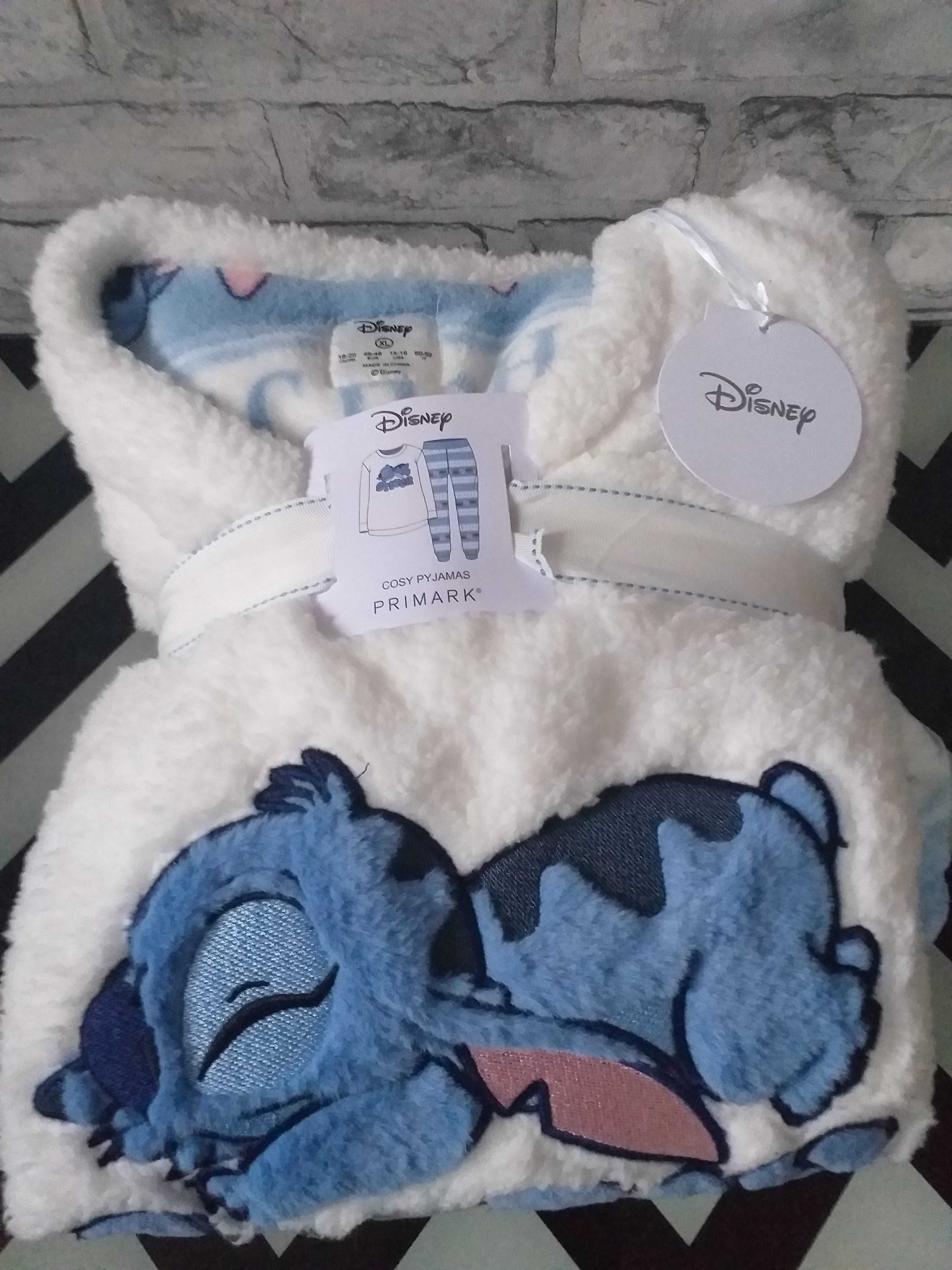 Ciepła przytulna  piżama damska Stitch PRIMARK