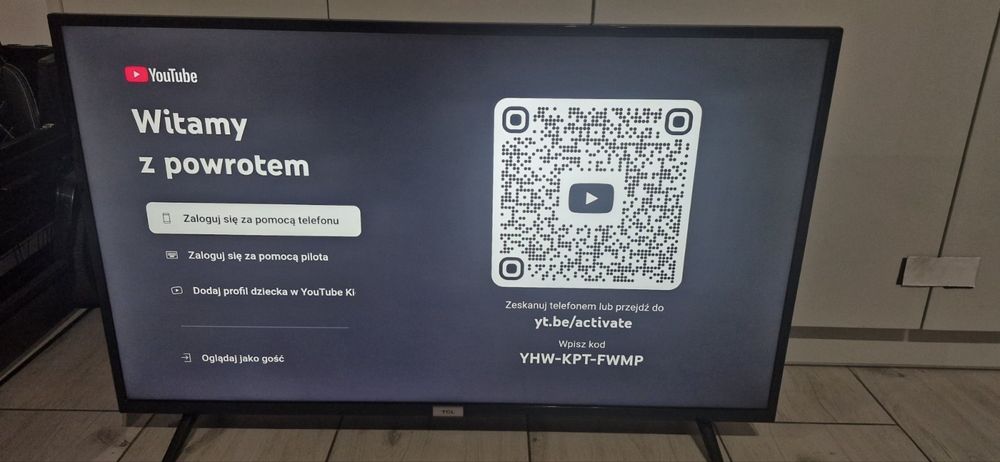 TCL 43 cali smart tv Wi-Fi 4K UHD