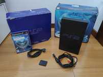 Playstation 2 com caixa