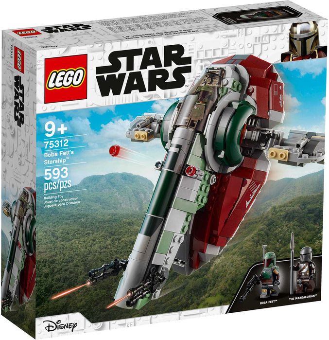 LEGO 75312 Star Wars - Statek kosmiczny Boby Fetta