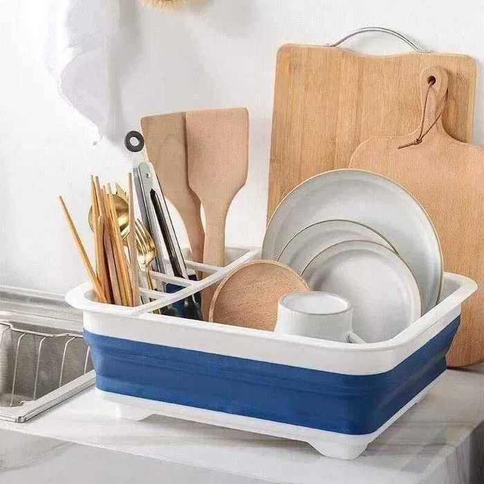 Składany Ociekacz do Naczyń - Praktyczne Rozwiązanie dla Każdej Kuchni