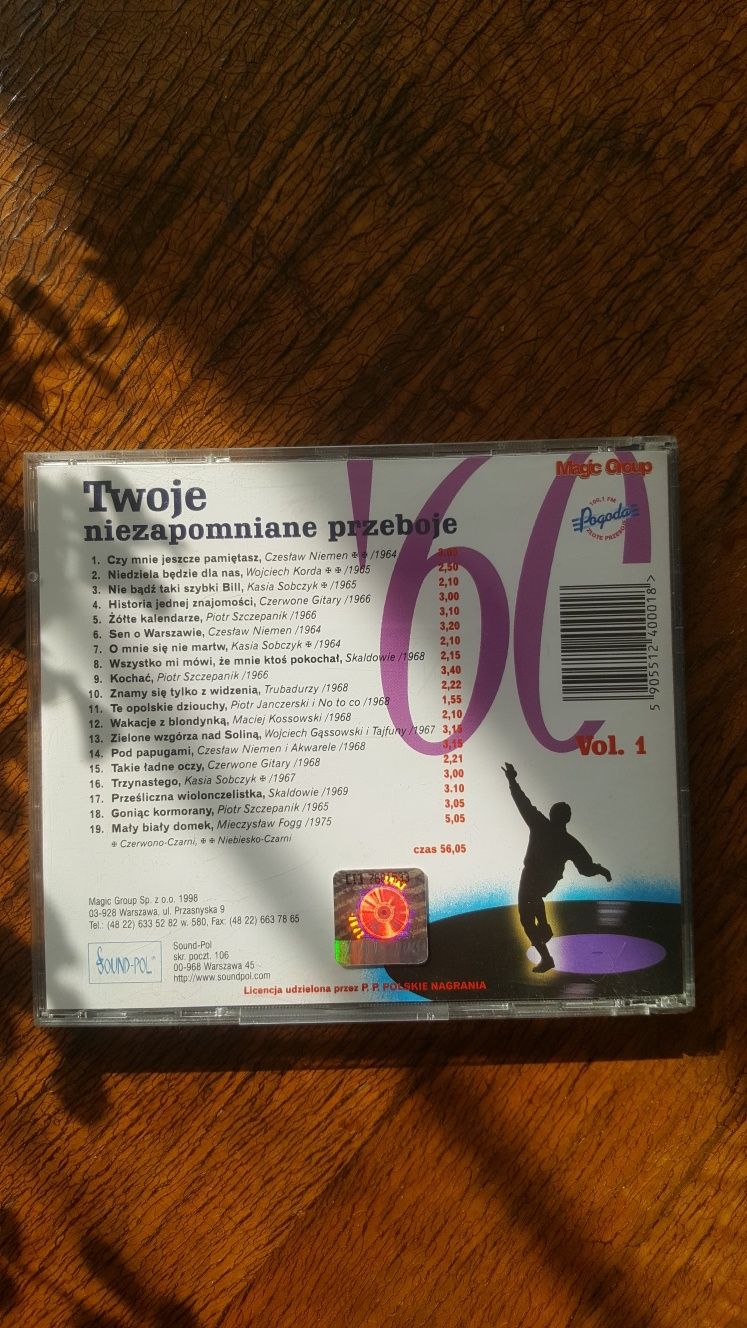 Twoje niezapomniane przeboje vol. 1 płyta CD 1998