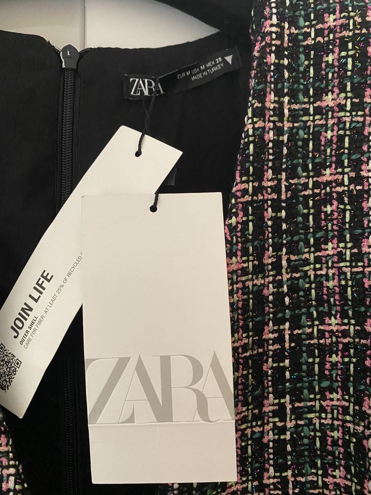 Сукня zara твідова