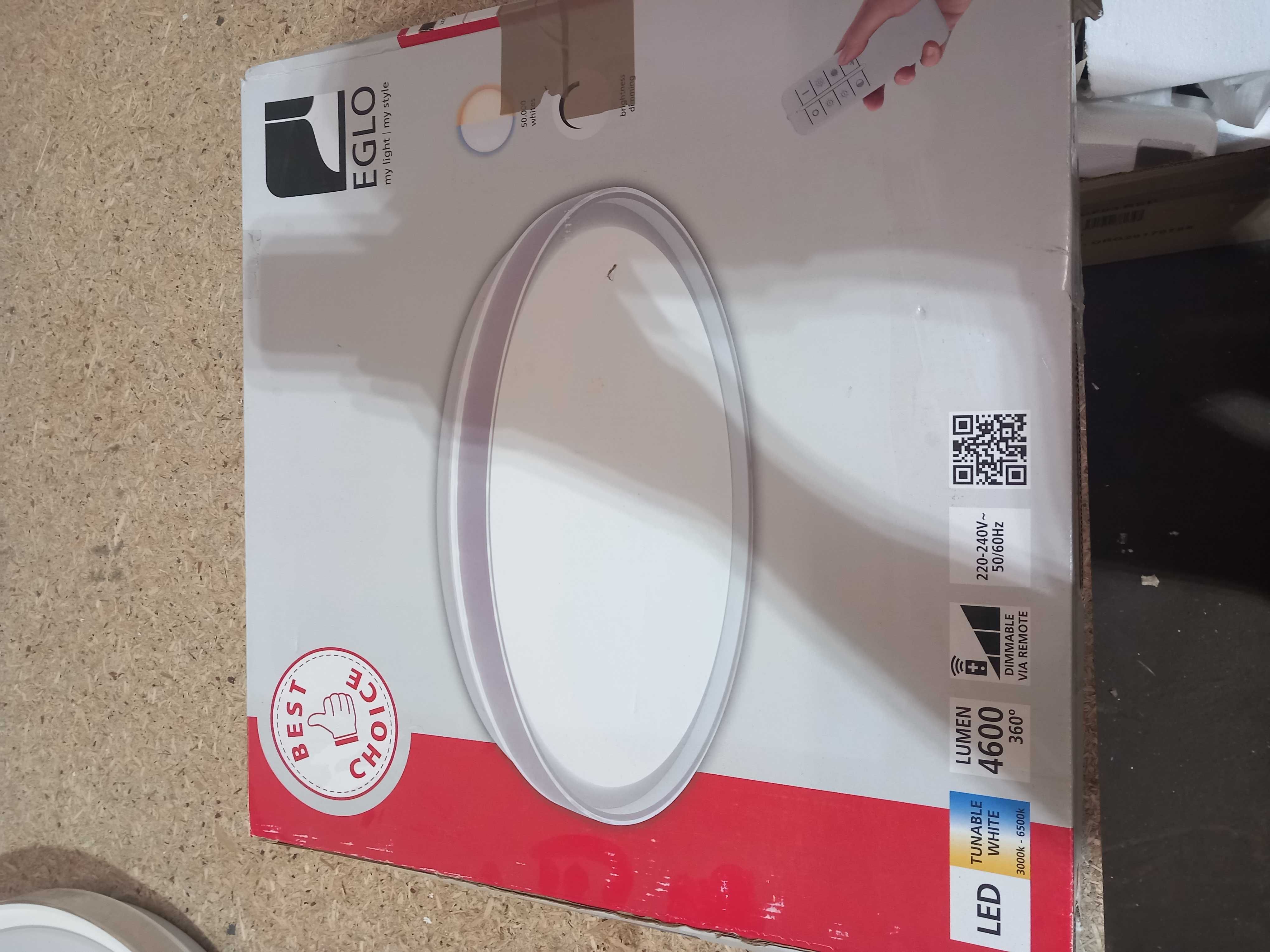 Nowa Lampa Sufitowa Plafon 50cm 4600 Lumenów