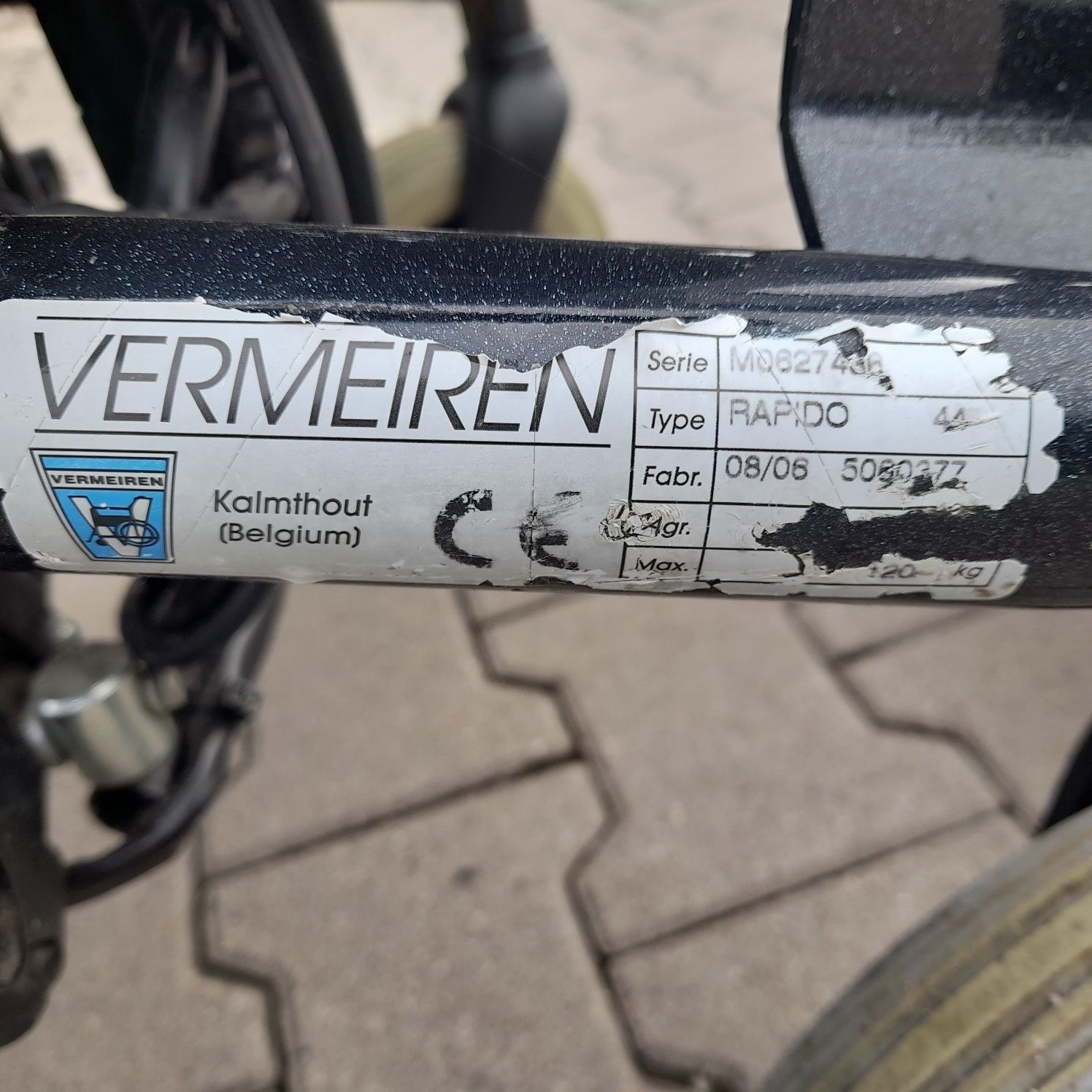 Wózek inwalidzki elektryczny Vermeiren
