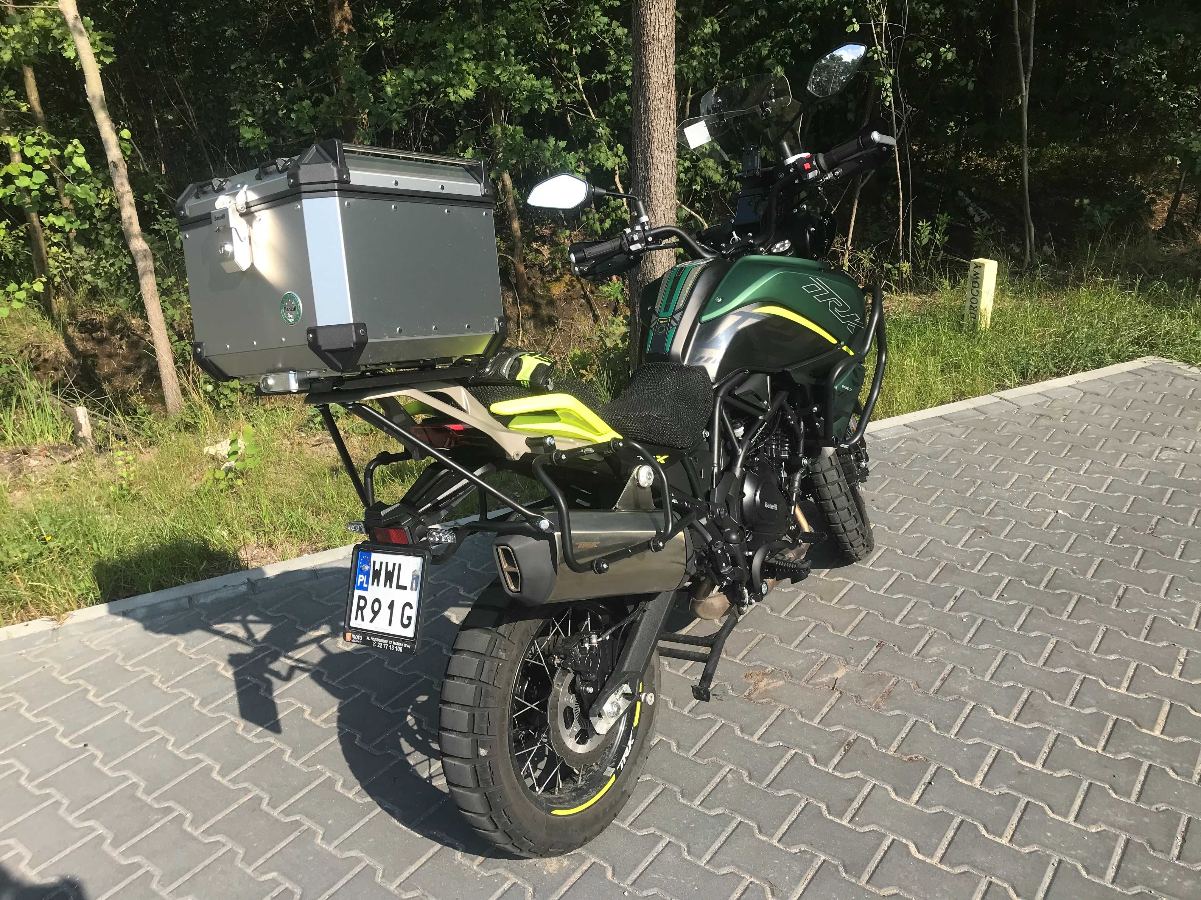 Benelli TRK 702x, nie SUZUKI VSTROM, DL, Versys, tracer, nc750x