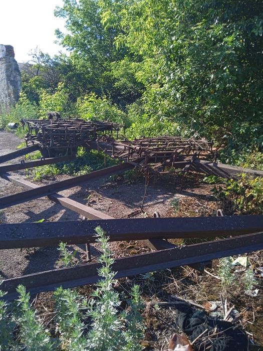Сцепка борін ширина 14 метрів