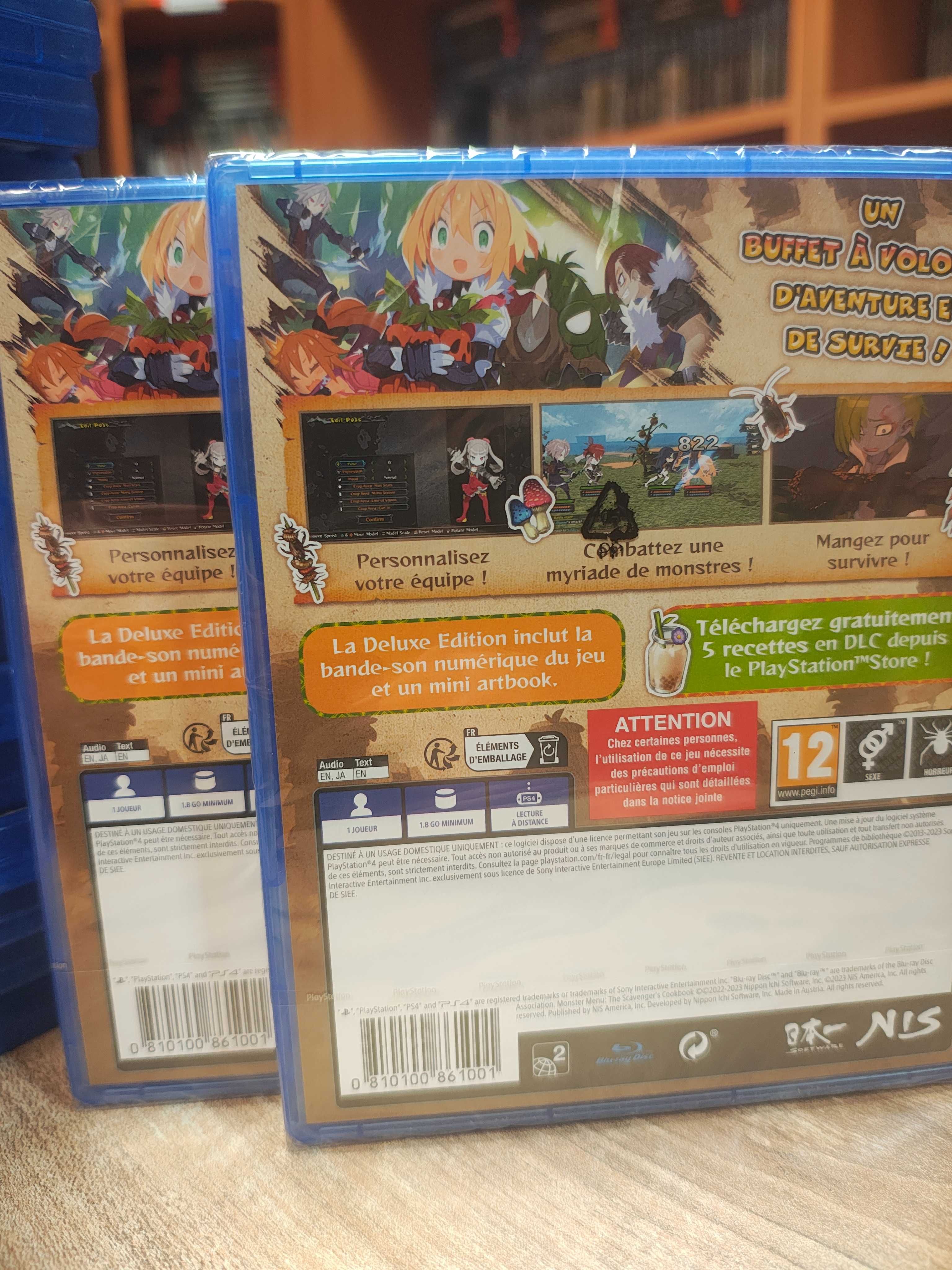 Monster Menu  PlayStation 4 PS4 PS5 Nowa SklepRetroWWA